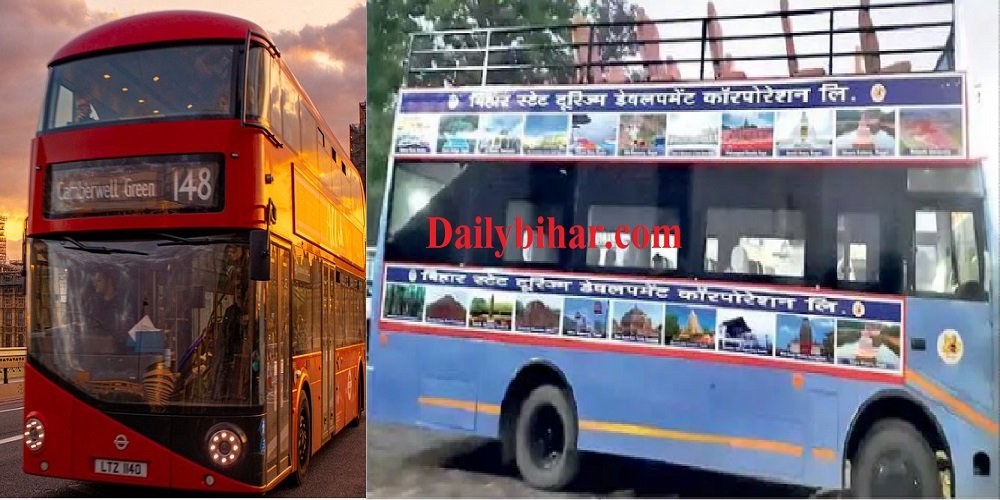 Two-storey double-decker bus will run in Patna, trial successful, fare ₹100, snacks also available in the bus