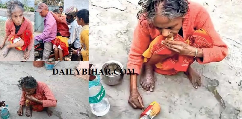 Sick mother locked in the house with his wife Kumbh went to the son, crying crying badly, eating stolen for three days