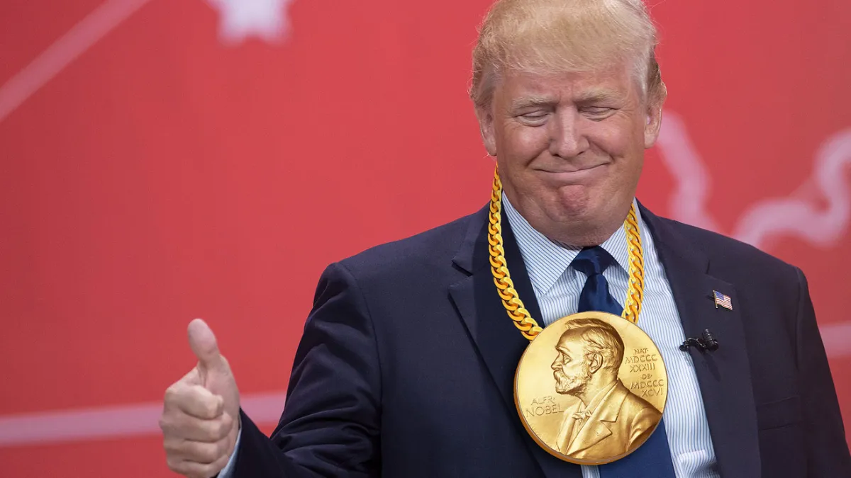 Trump nobel peace prize